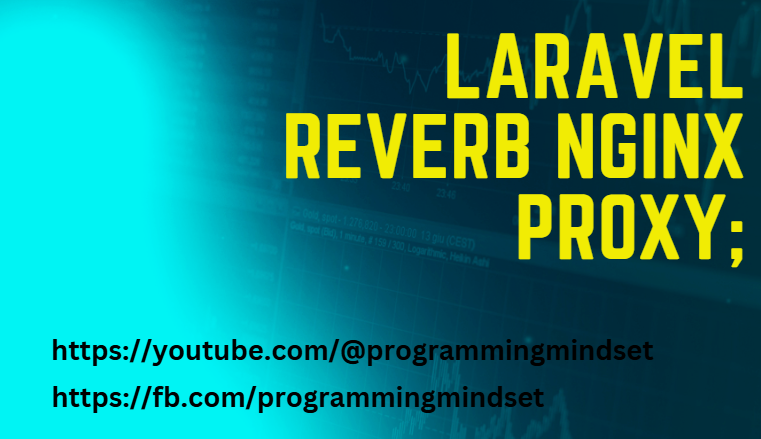 Setup Laravel Reverb Server , Setup Env and Nginx Proxy - https://programmingmindset.com/public