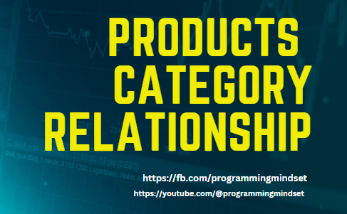 Products To Multiple Categories SQL Query and Relationship  - https://programmingmindset.com/public