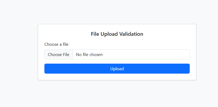 laravel 11 file upload validation example - programmingmindset.com