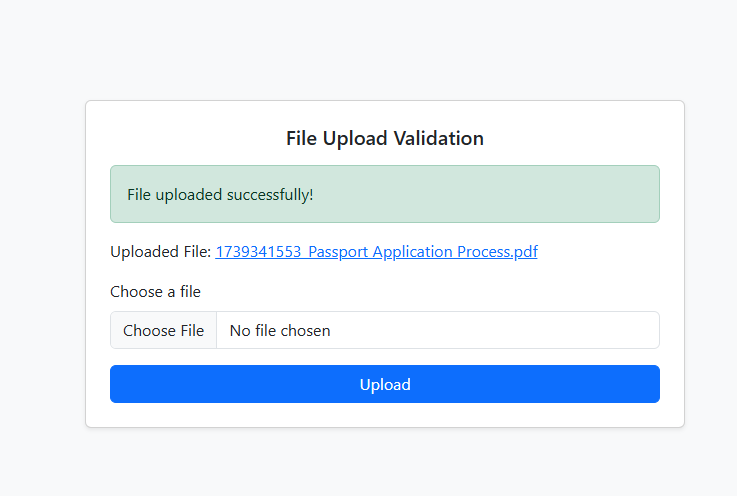 laravel 11 file upload validation - programmingmindset.com